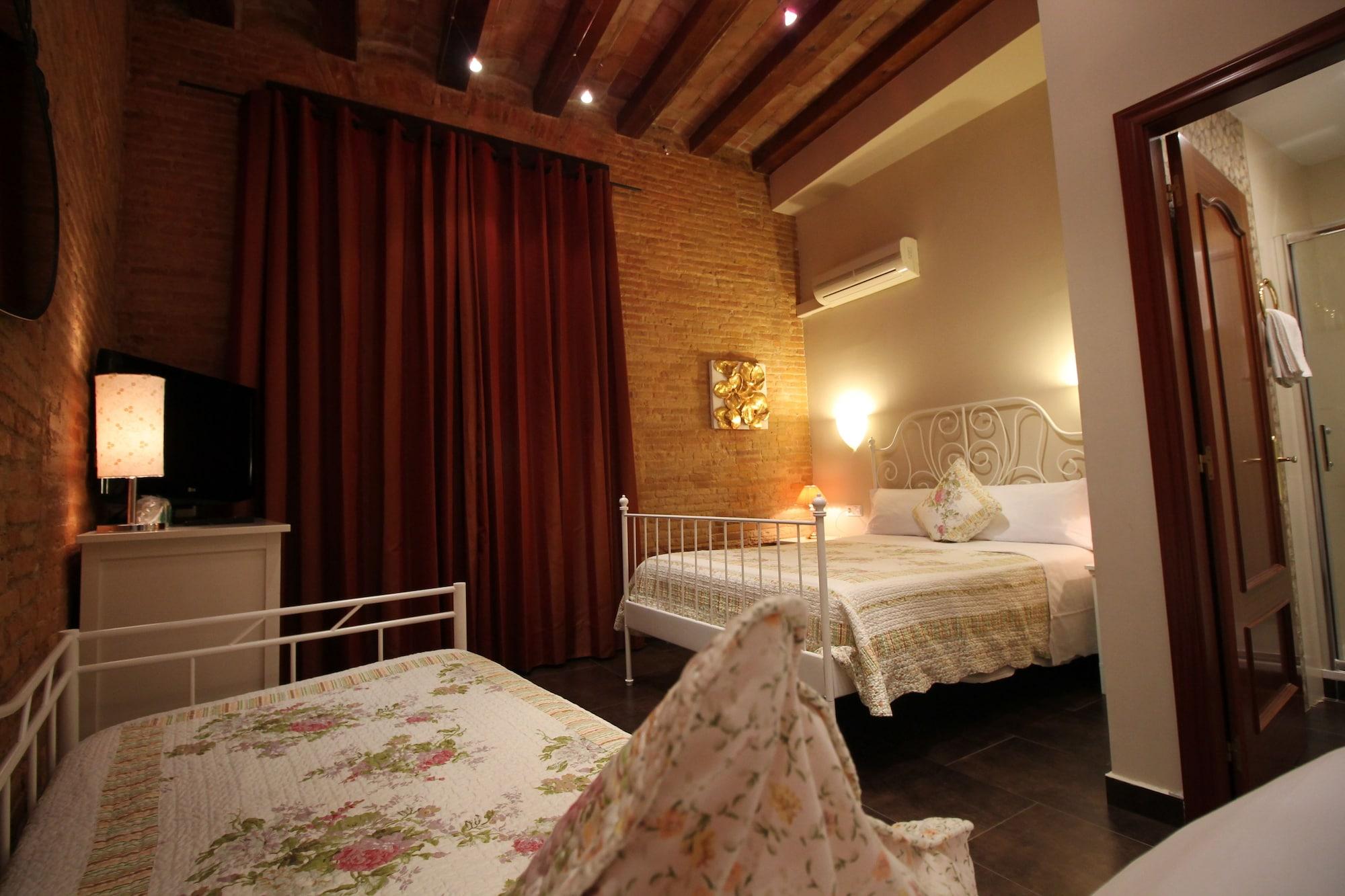 Hostal Orleans Barcelona Bagian luar foto