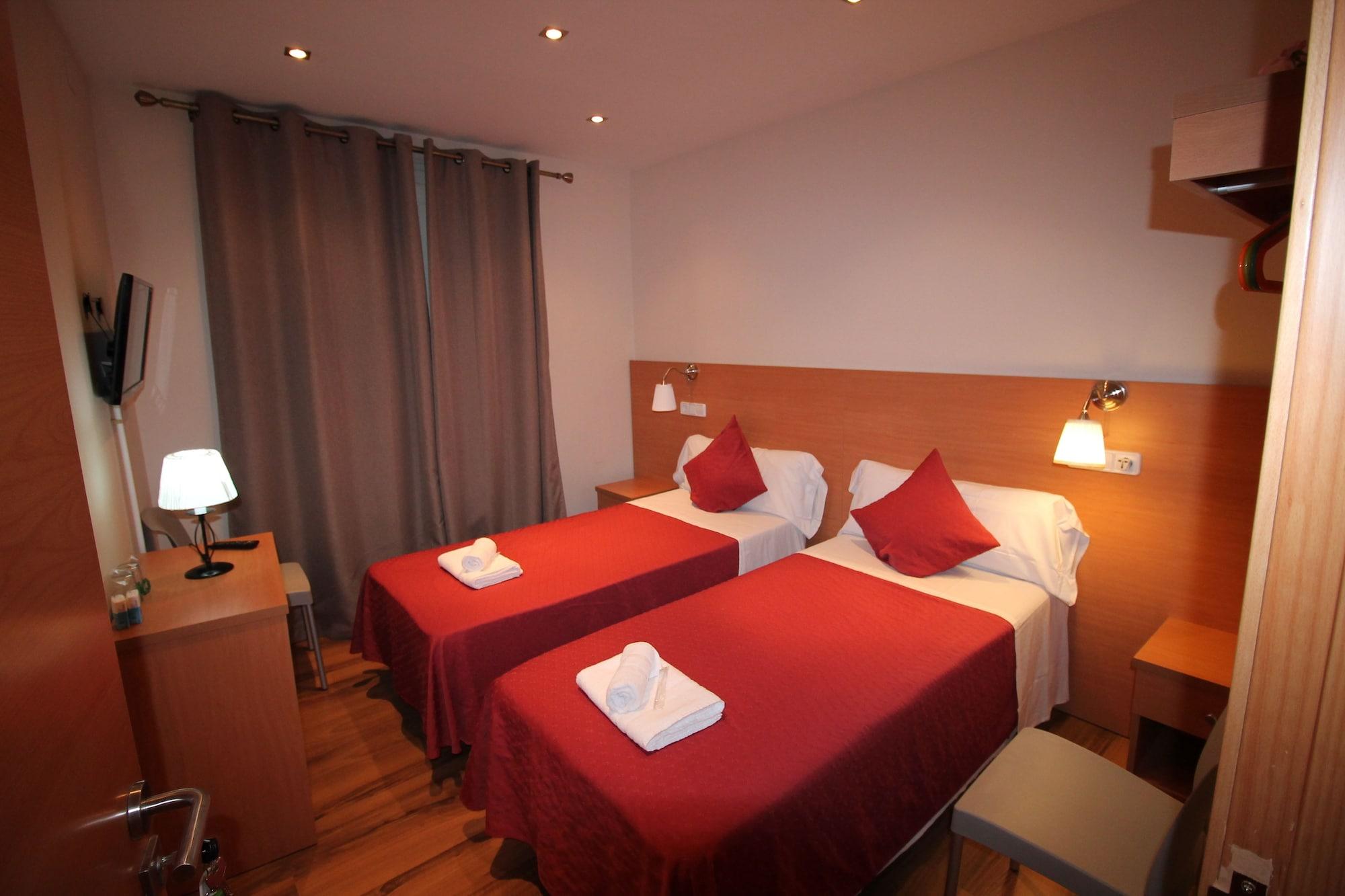 Hostal Orleans Barcelona Bagian luar foto